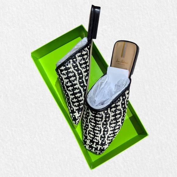 Sam Edelman NEW Leona Slip-On Woven Mules - Picture 3 of 5